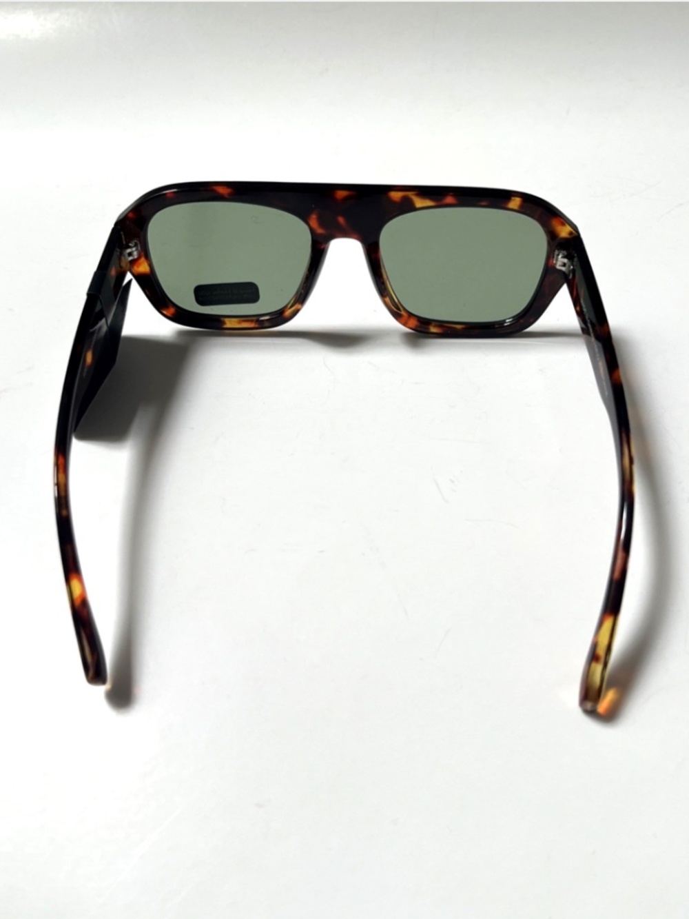 House of Harlow 1960 Tortoiseshell Sunglasses with Green Lenses - Picture 3 of 6